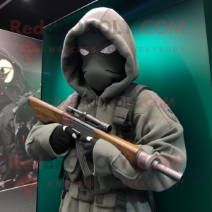  Sniper maskot drakt...