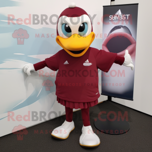 Maroon Swans mascotte...