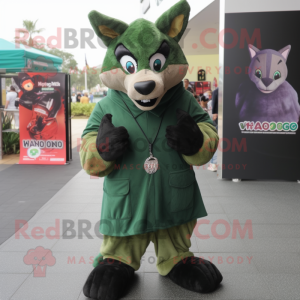 Forest Green Dingo mascotte...