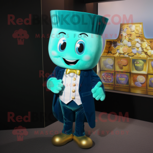 Cyan Pot Of Gold mascotte...