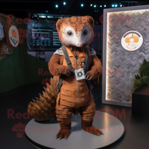 Rust Pangolin mascotte...