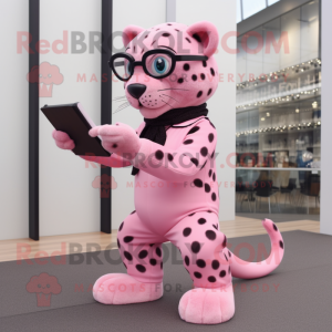 Pink Leopard mascotte...