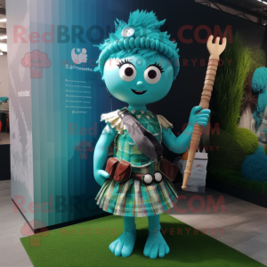Turkis sekkepipe maskot...