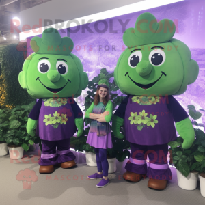 Purple Bunch Of Shamrocks...