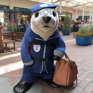 Navy Sea Lion mascotte...