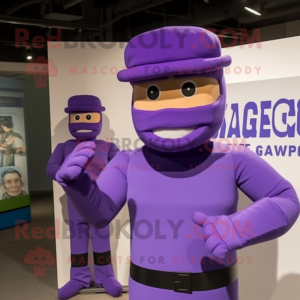 Lavendel Gi Joe mascotte...