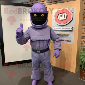 Lavendel Gi Joe mascotte...