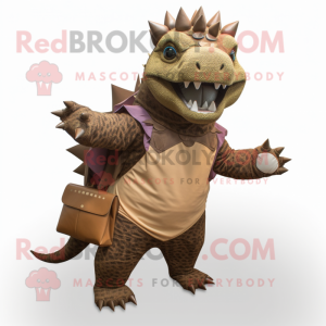 Bruin Ankylosaurus mascotte...