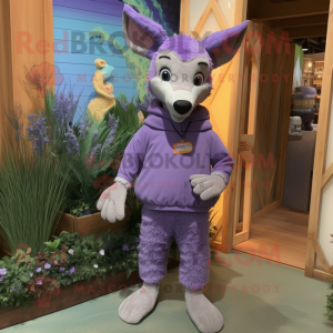 Lavender Dingo mascotte...