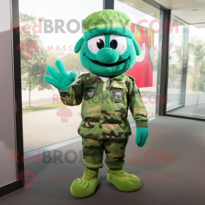 Cyan Green Beret...