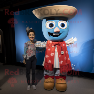 nan Enchiladas mascot costume character dressed with a Mom Jeans and Bow ties