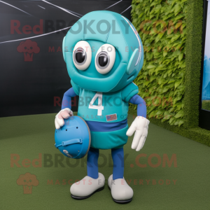 Cyan American Football...