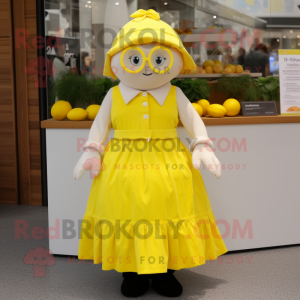  Lemon mascotte kostuum...