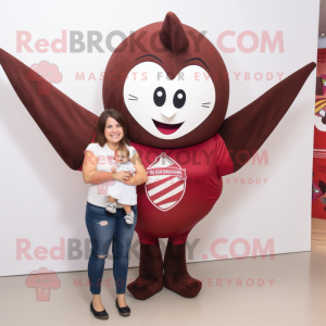 Maroon Arrow Of Love maskot...