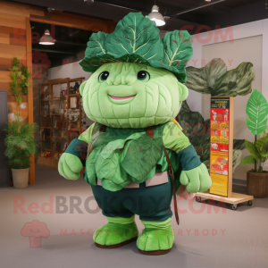 Forest Green Cabbage Leaf...