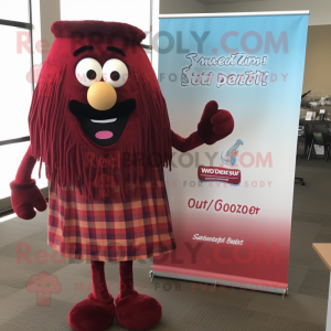 Maroon Spaghetti mascotte...