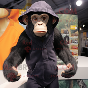 nan Chimpanzee mascot costume character dressed with a Cover-up and Hats