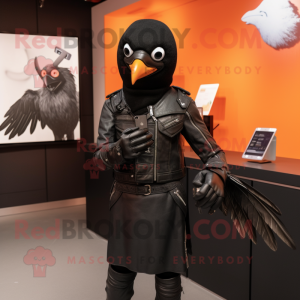  Crow maskot kostym...