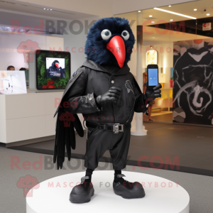 Crow maskot kostym...