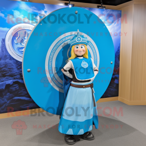 Blue Celtic Shield...