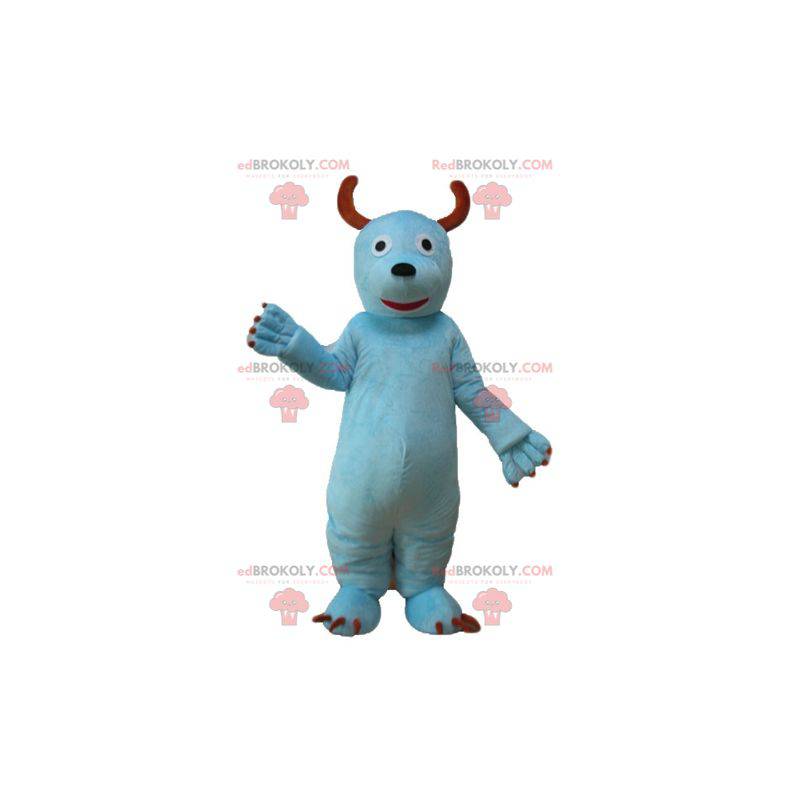 Mascote cachorro-canguru vaca azul - Redbrokoly.com