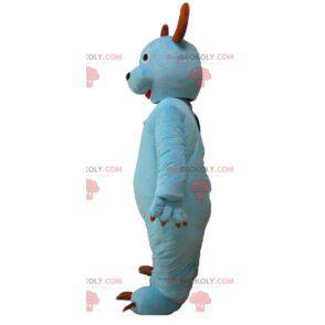 Mascota de perro canguro vaca azul - Redbrokoly.com