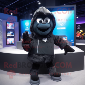 Black Ice mascotte kostuum...