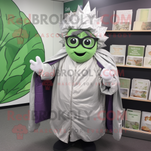 Silver Cabbage Leaf maskot...