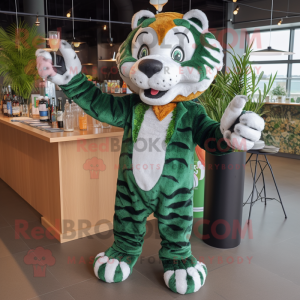 Forest Green Tiger mascotte...