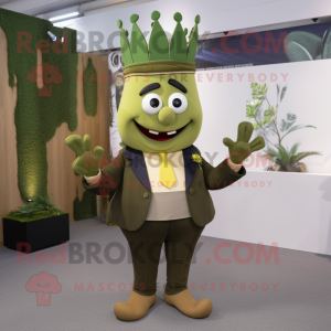 Olive King maskot drakt...