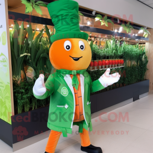 Green Carrot mascotte...