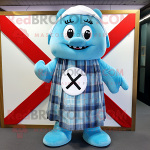 Sky Blue Celtic Cross...