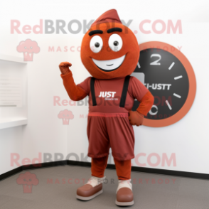 Rust Attorney mascot costume character dressed with a Joggers and Smartwatches