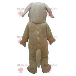 Mascota de perro marrón grande totalmente personalizable -