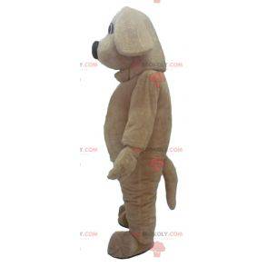 Mascota de perro marrón grande totalmente personalizable -