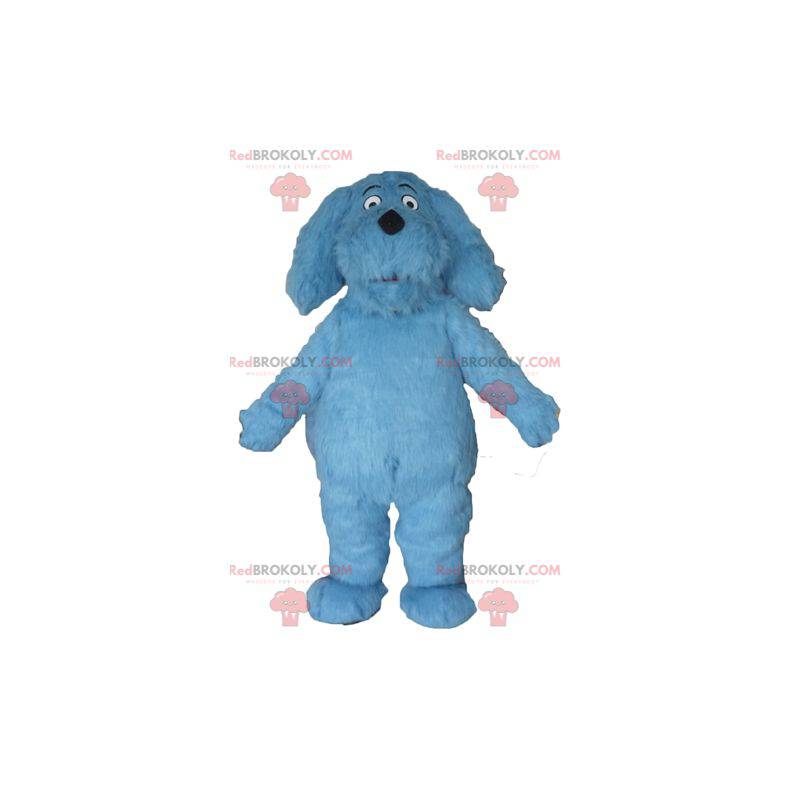 Fantastica mascotte cane blu peloso - Redbrokoly.com