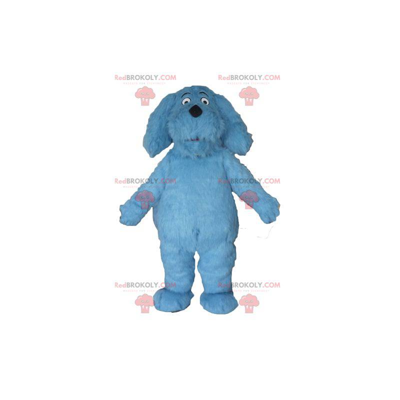 Úžasný maskot modrého psa - Redbrokoly.com Úžasný maskot modrého psa - Redbrokoly.com