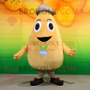 Beige Mango mascotte...