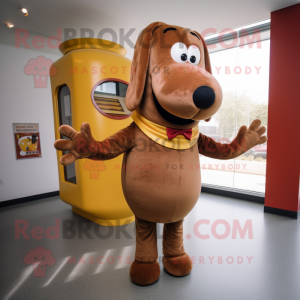 Brown Hot Dogs mascotte...