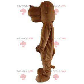 Braunes Hundemaskottchen sieht gut aus - Redbrokoly.com