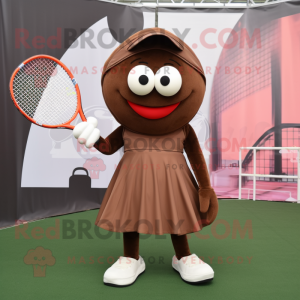 Brauner Tennisschläger...