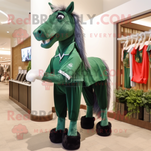 Forest Green Horse maskot...