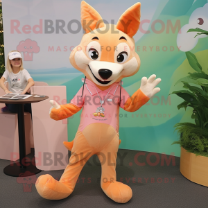 Peach Dingo mascotte...