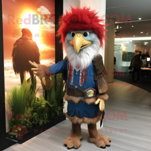  Eagle w kostiumie maskotki...