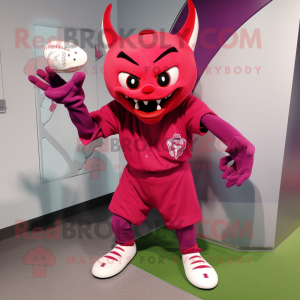 Magenta Devil mascotte...