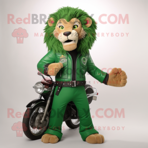 Forest Green Tamer Lion...