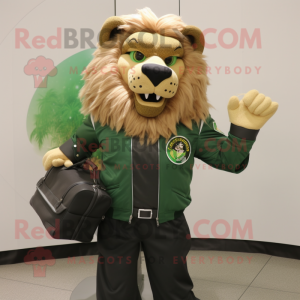 Forest Green Tamer Lion...