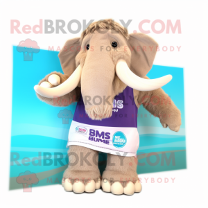 Tan Mammoth mascotte...