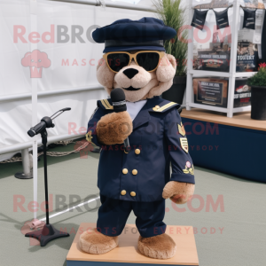 Navy Soldier mascotte...