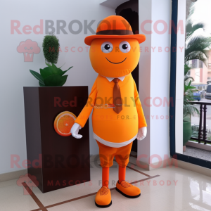 Orange Orange maskot...